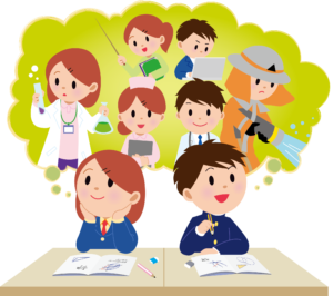 未来をイメージさせることで、学ぶ目標、未来への意志を育てる。